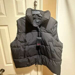 GAIAM Charcoal Puffer Vest